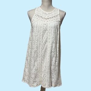Jolt white lace dress. Sz small